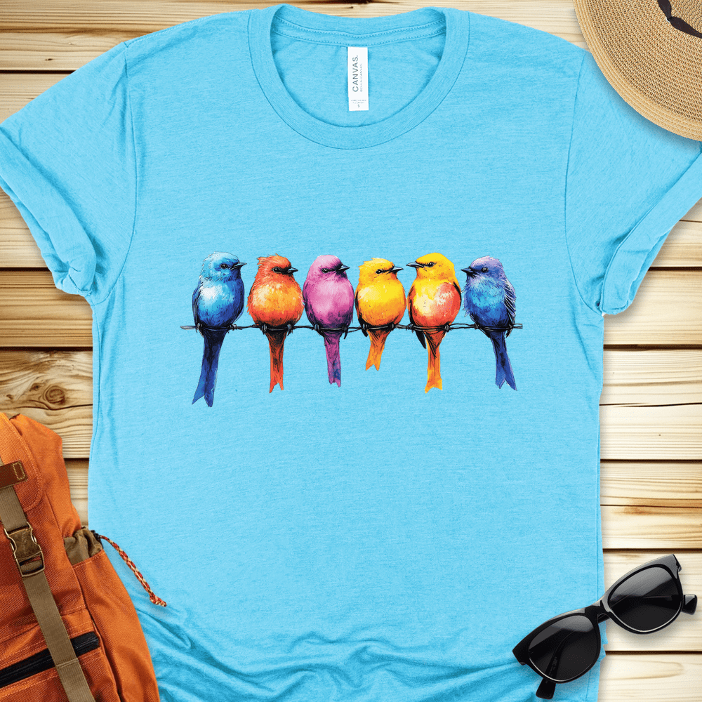 Birds On A Wire Tshirts