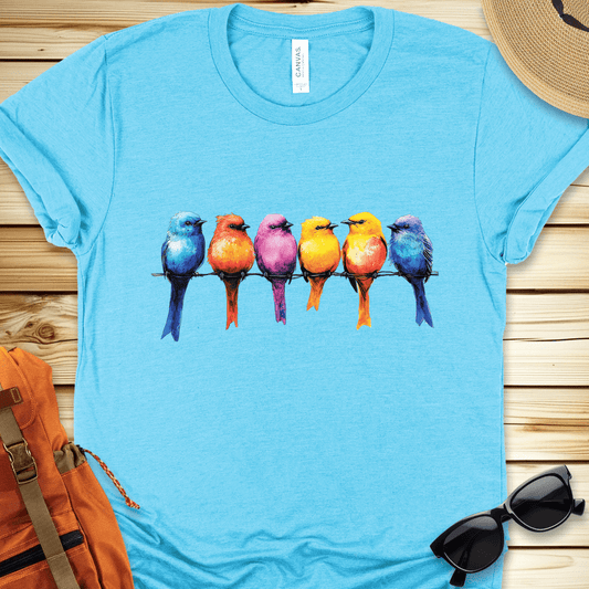 Birds On A Wire Tshirts
