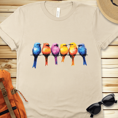 Birds On A Wire Tshirts