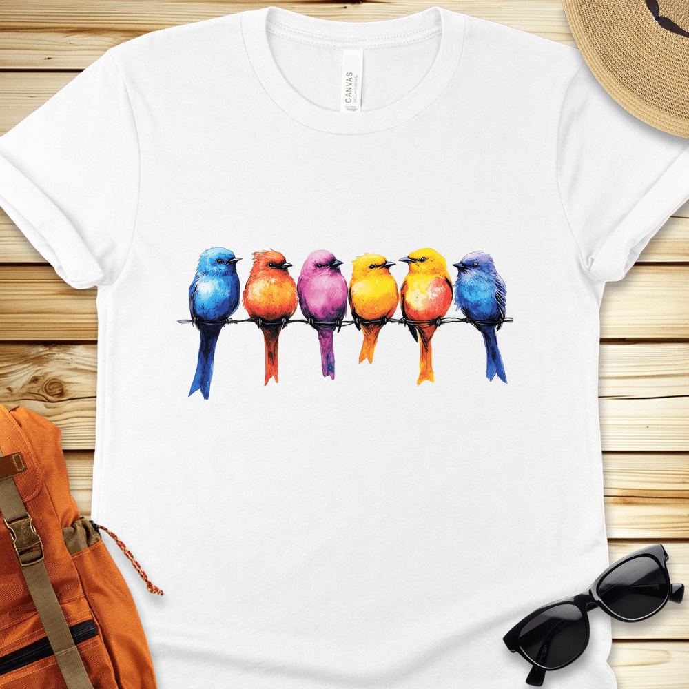 Birds On A Wire Tshirts