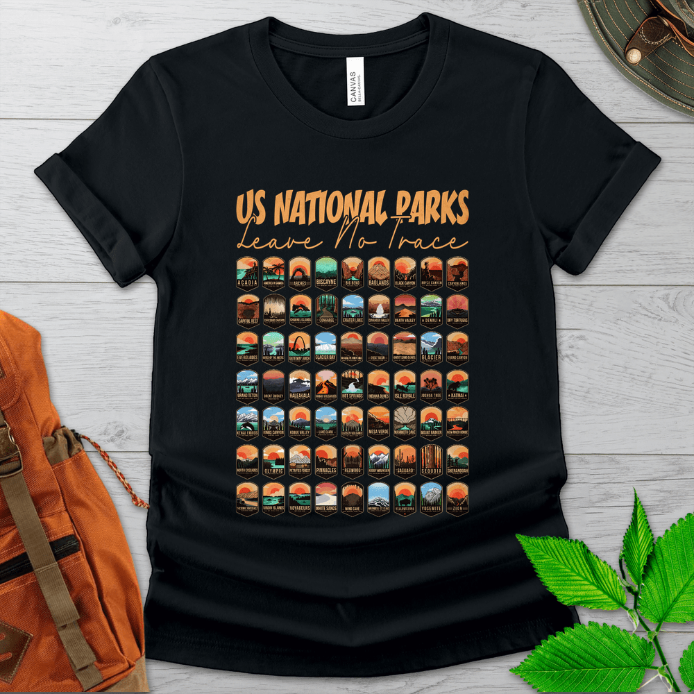 US National Parks Tshirt