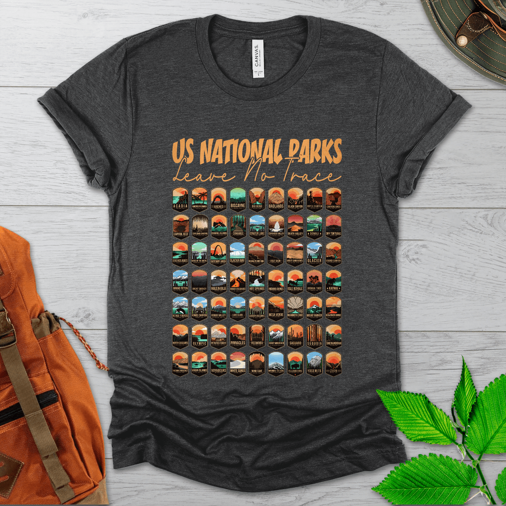 US National Parks Tshirt