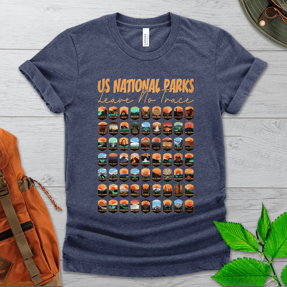 US National Parks Tshirt