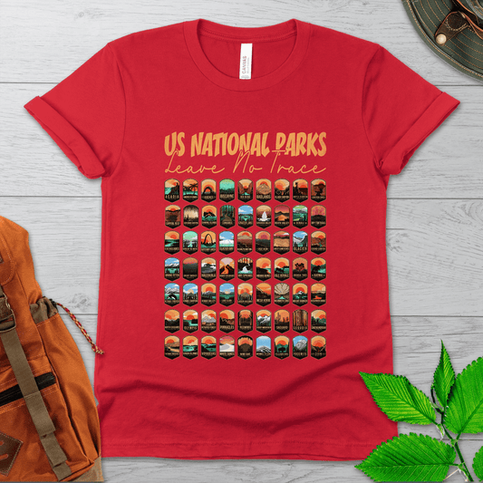 US National Parks Tshirt