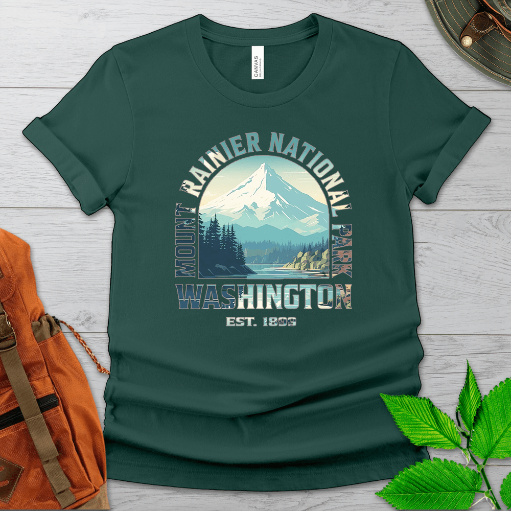 Mount Rainier Cutout Tshirt