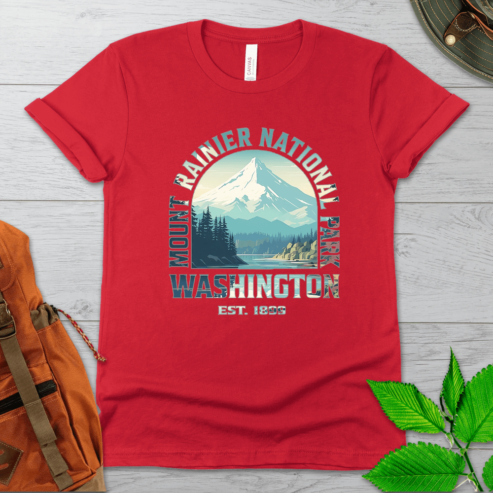 Mount Rainier Cutout Tshirt