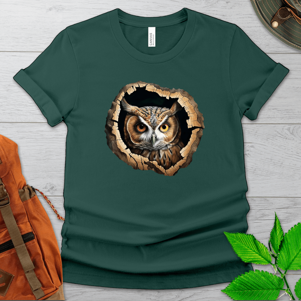 Owl In A Tree Tshirt