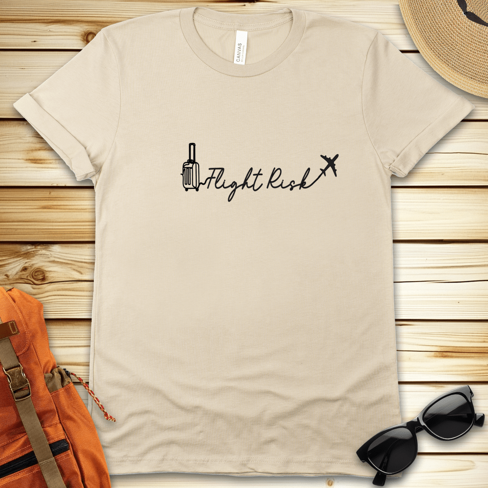 Flight Risk Travel Tshirt