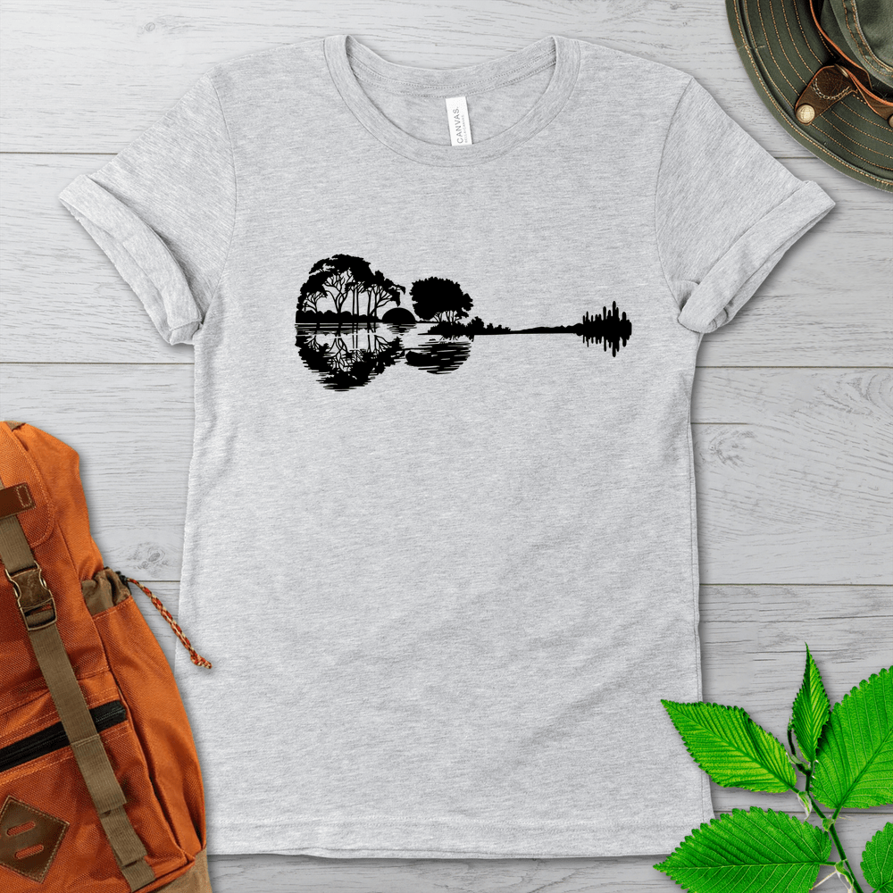 Guitar Through The Trees Tshirt