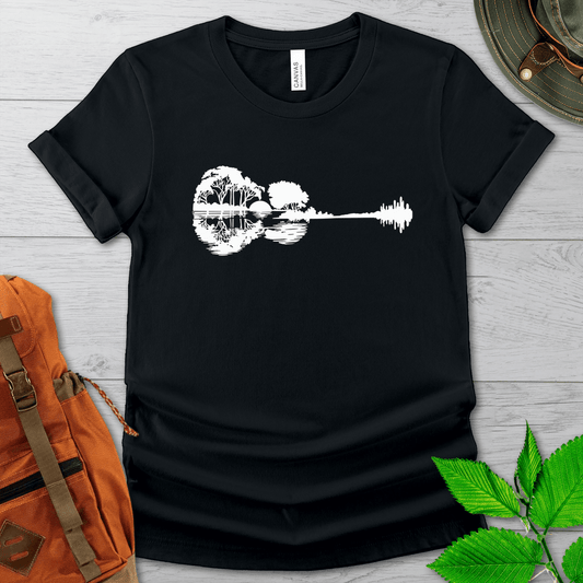 Guitar Through The Trees Tshirt