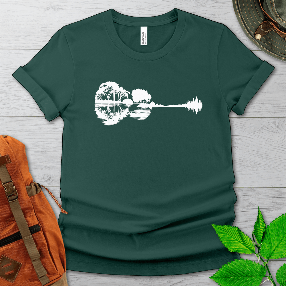 Guitar Through The Trees Tshirt