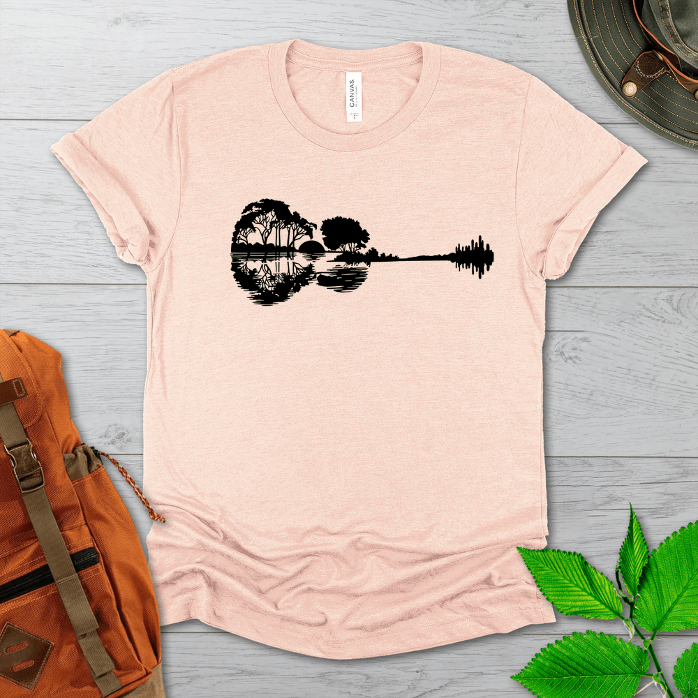 Guitar Through The Trees Tshirt