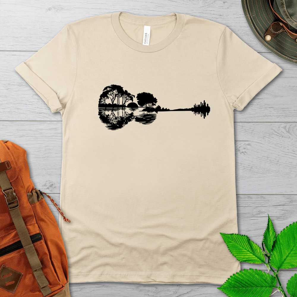 Guitar Through The Trees Tshirt