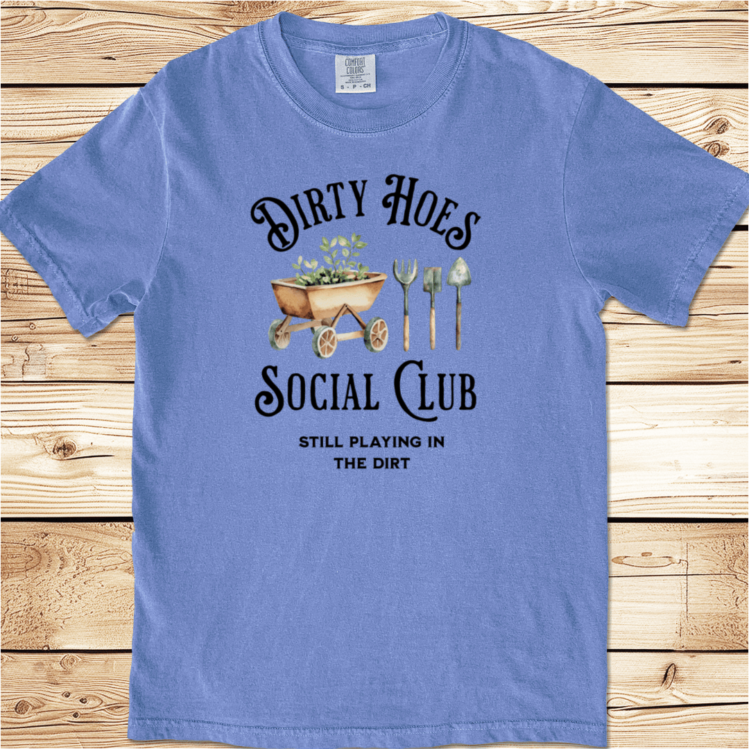 Dirty Hoes Social Club Relaxed Fit Tee - Ramblin Road