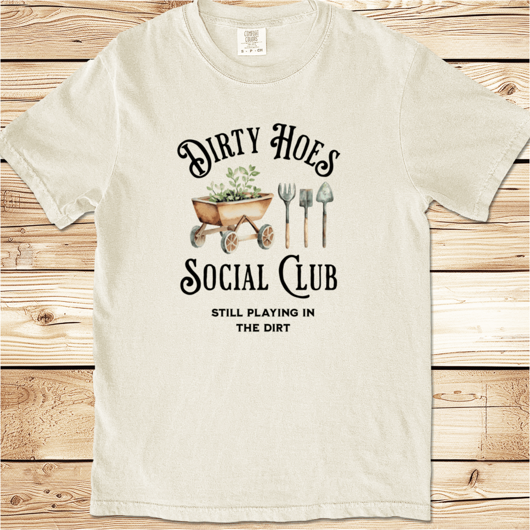 Dirty Hoes Social Club Relaxed Fit Tee - Ramblin Road