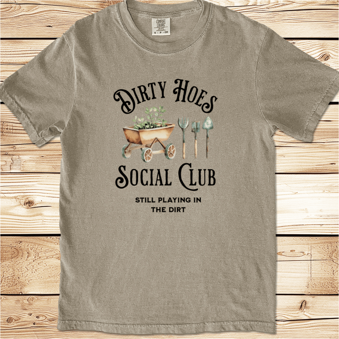 Dirty Hoes Social Club Relaxed Fit Tee - Ramblin Road