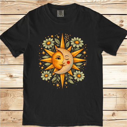 Sun and Moon Garden Relaxed Fit Tee - Ramblin Road
