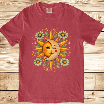 Sun and Moon Garden Relaxed Fit Tee - Ramblin Road