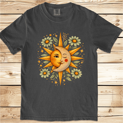 Sun and Moon Garden Relaxed Fit Tee - Ramblin Road