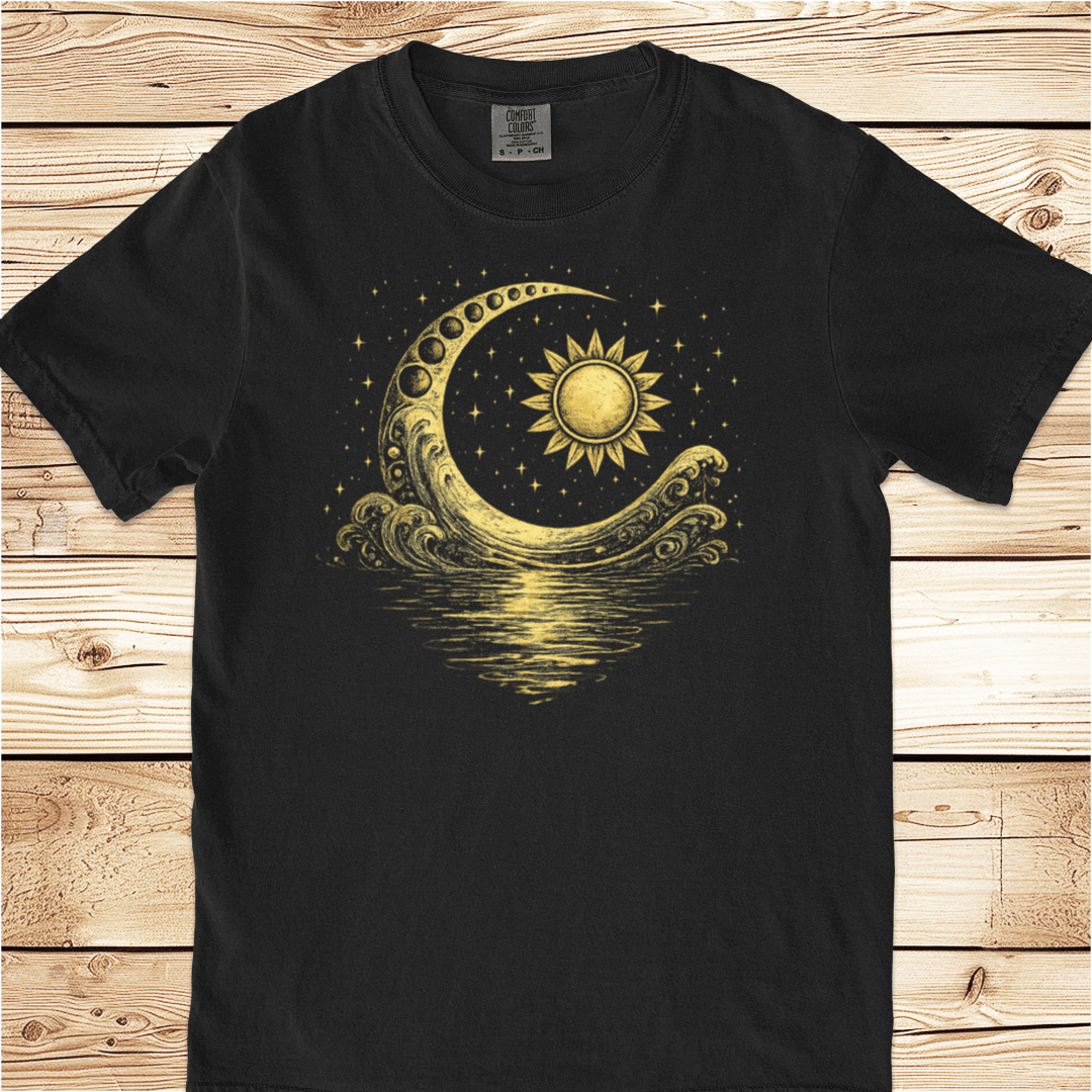 Golden Moonlight Relaxed Fit Tee - Ramblin Road