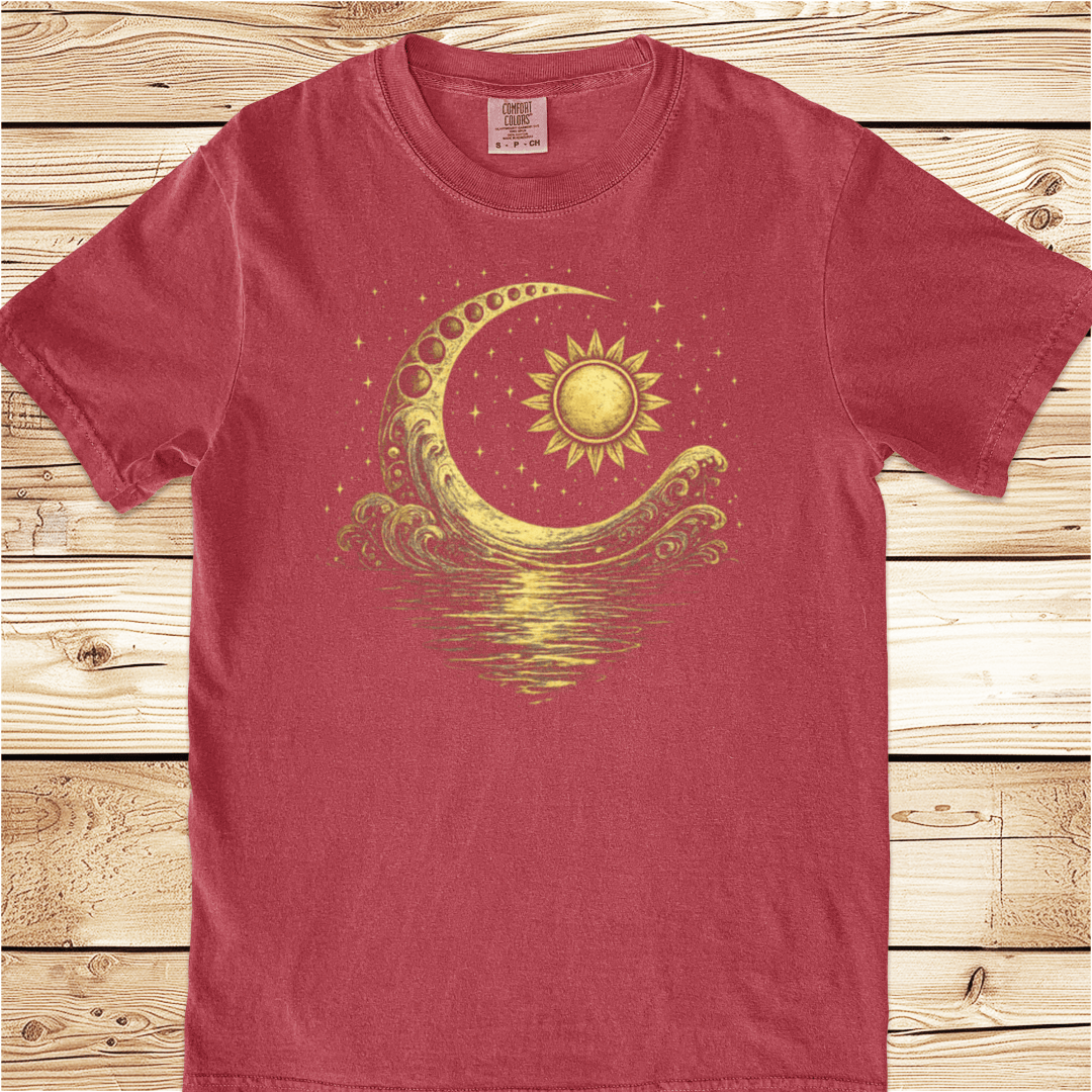 Golden Moonlight Relaxed Fit Tee - Ramblin Road