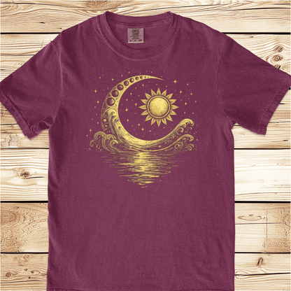 Golden Moonlight Relaxed Fit Tee - Ramblin Road