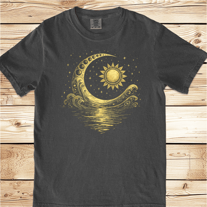 Golden Moonlight Relaxed Fit Tee - Ramblin Road