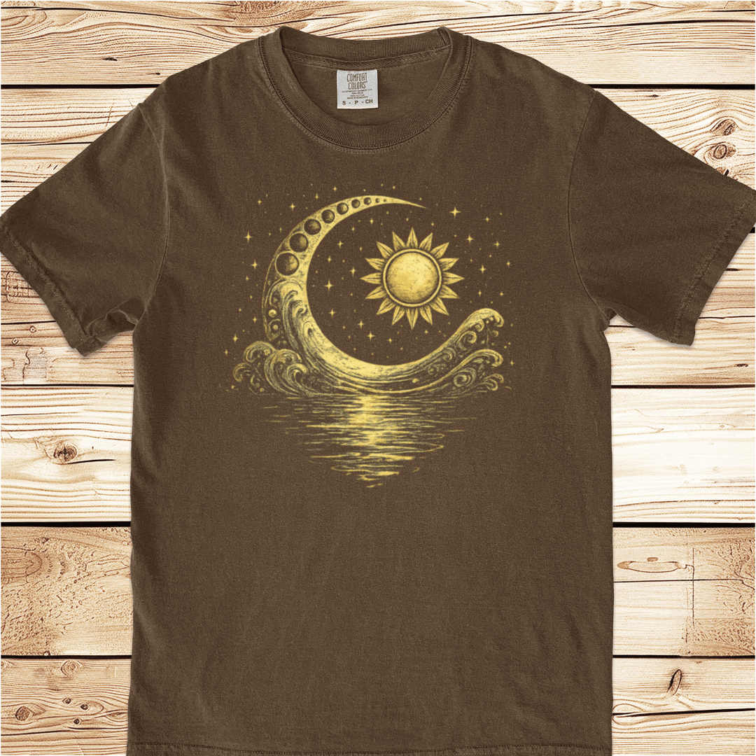 Golden Moonlight Relaxed Fit Tee - Ramblin Road
