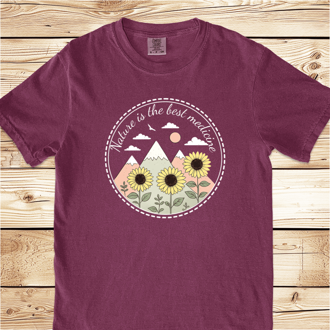 Nature the Best Medicine Relaxed Fit Tee - Ramblin Road