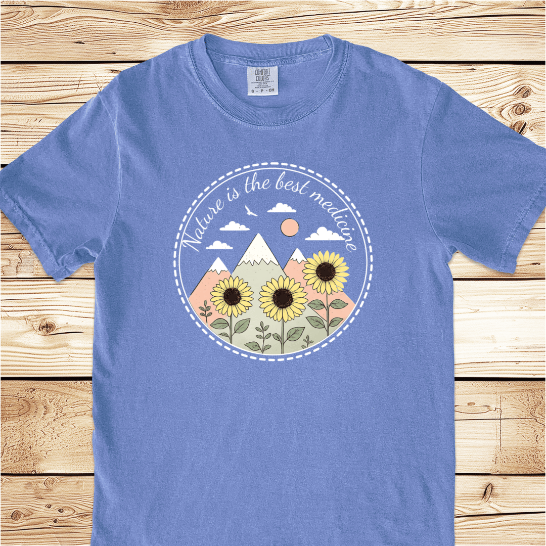 Nature the Best Medicine Relaxed Fit Tee - Ramblin Road