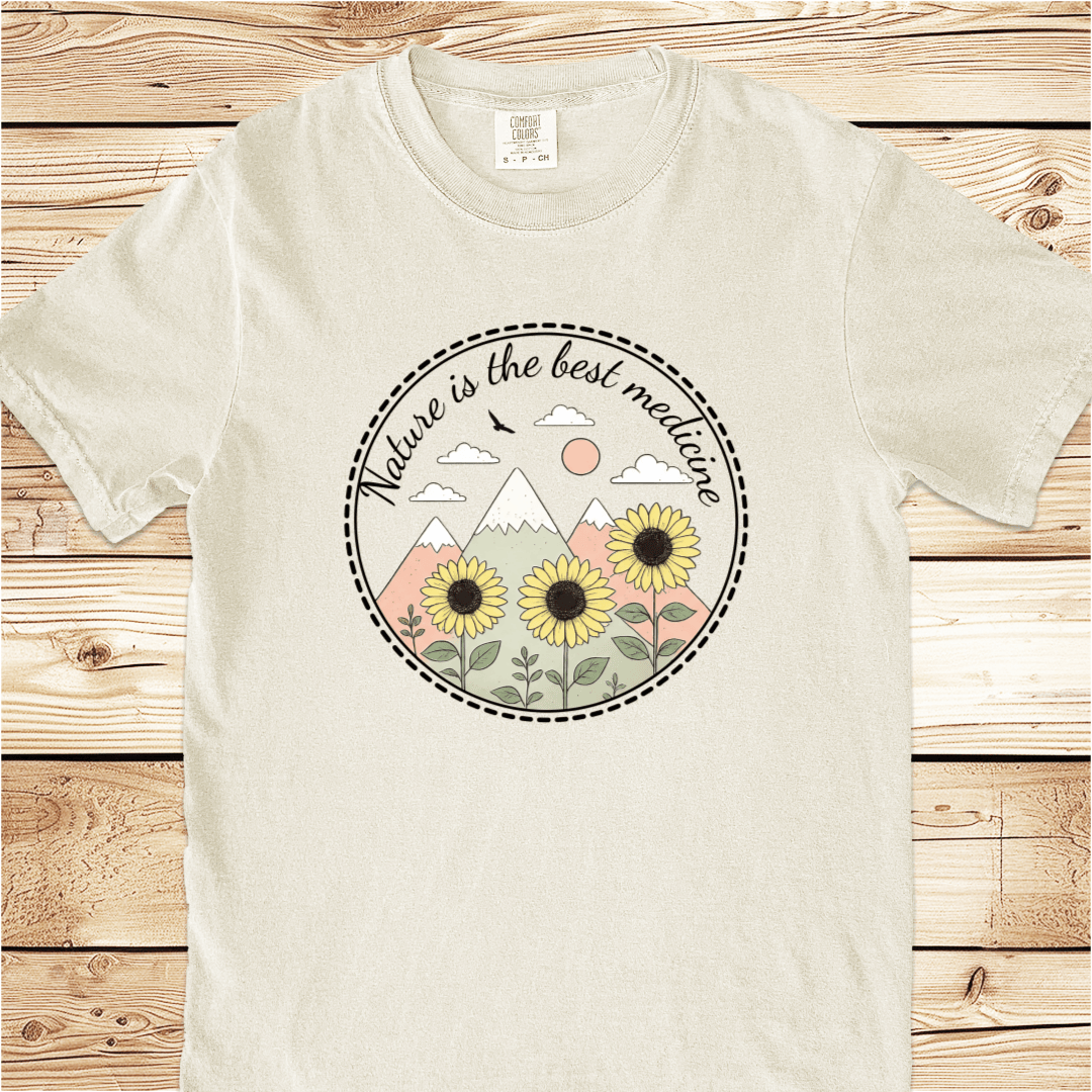 Nature the Best Medicine Relaxed Fit Tee - Ramblin Road