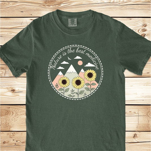 Nature the Best Medicine Relaxed Fit Tee - Ramblin Road
