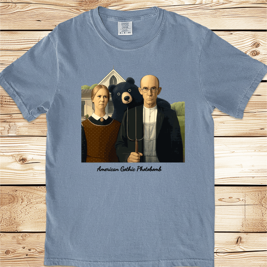 American Gothic Photobomb Relaxed Fit Tee - Ramblin Road