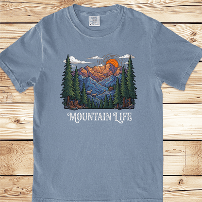 Mountain Life Relaxed Fit Tee - Ramblin Road