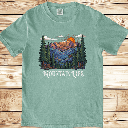 Mountain Life Relaxed Fit Tee - Ramblin Road