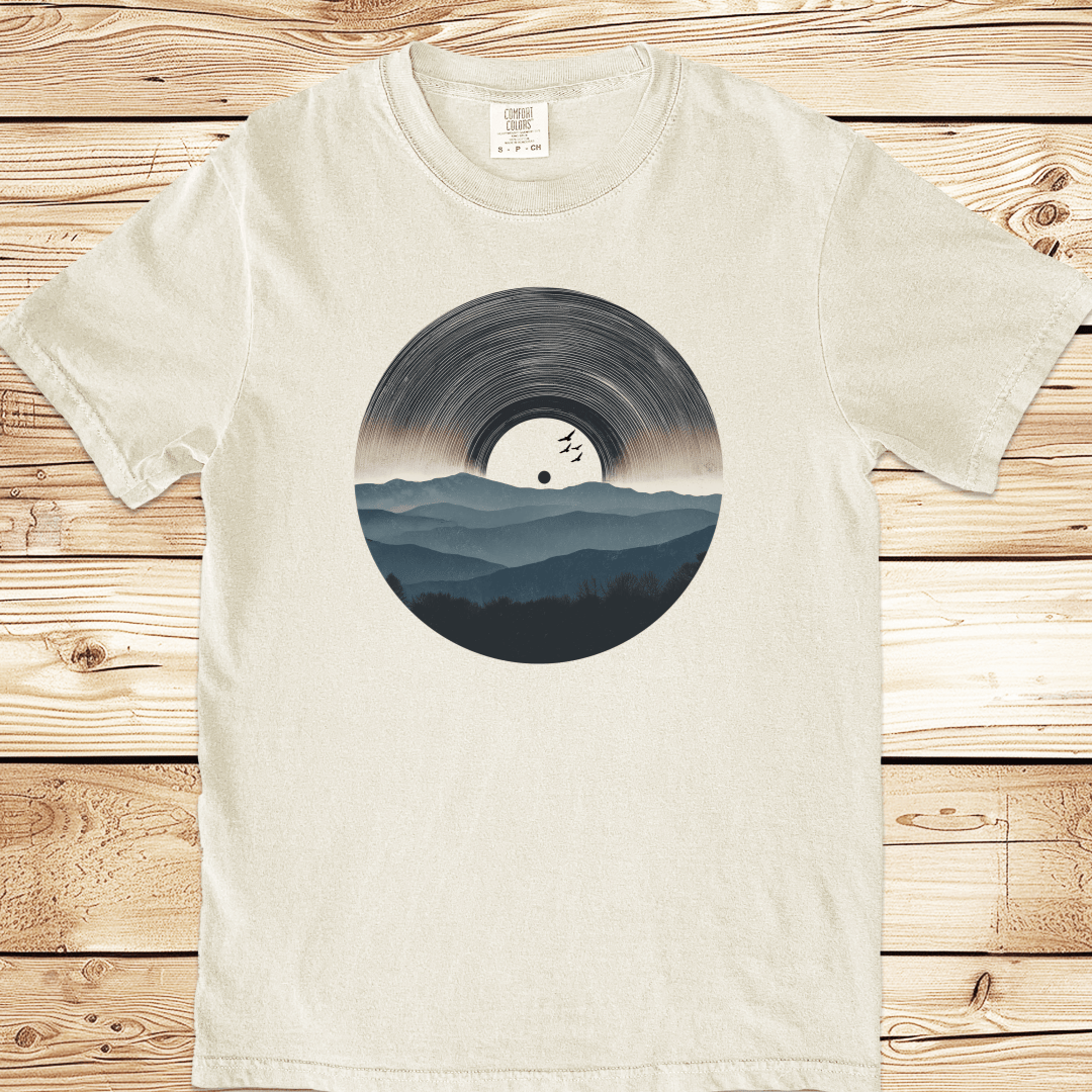 Vinyl Mountain View Relaxed Fit Tee - Ramblin Road