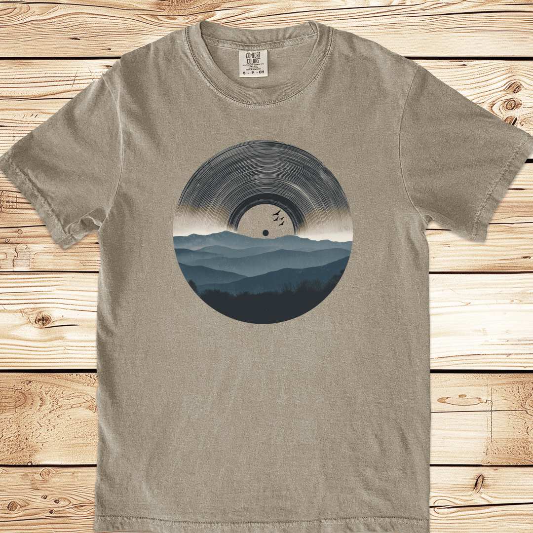 Vinyl Mountain View Relaxed Fit Tee - Ramblin Road
