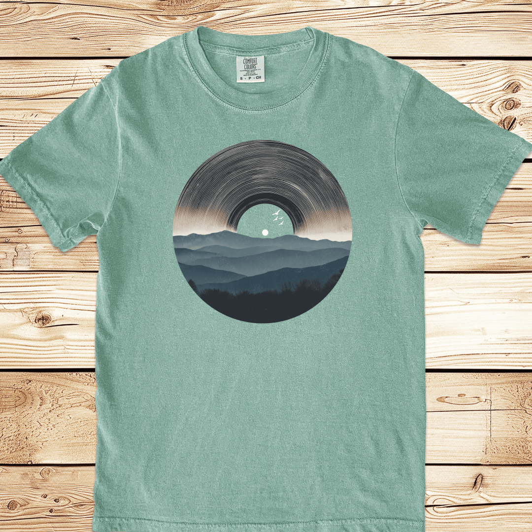 Vinyl Mountain View Relaxed Fit Tee - Ramblin Road