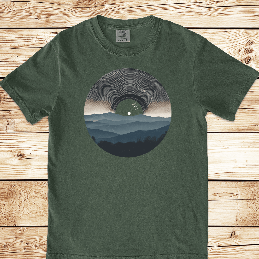 Vinyl Mountain View Relaxed Fit Tee - Ramblin Road