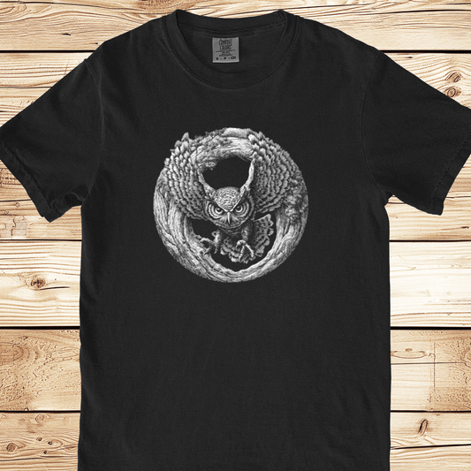 Owl Returning Home Relaxed Fit Tee - Ramblin Road