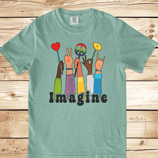 Imagine Together Relaxed Fit Tee - Ramblin Road