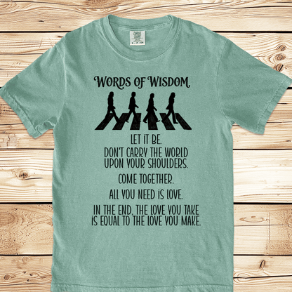 Words of Wisdom Relaxed Fit Tee - Ramblin Road