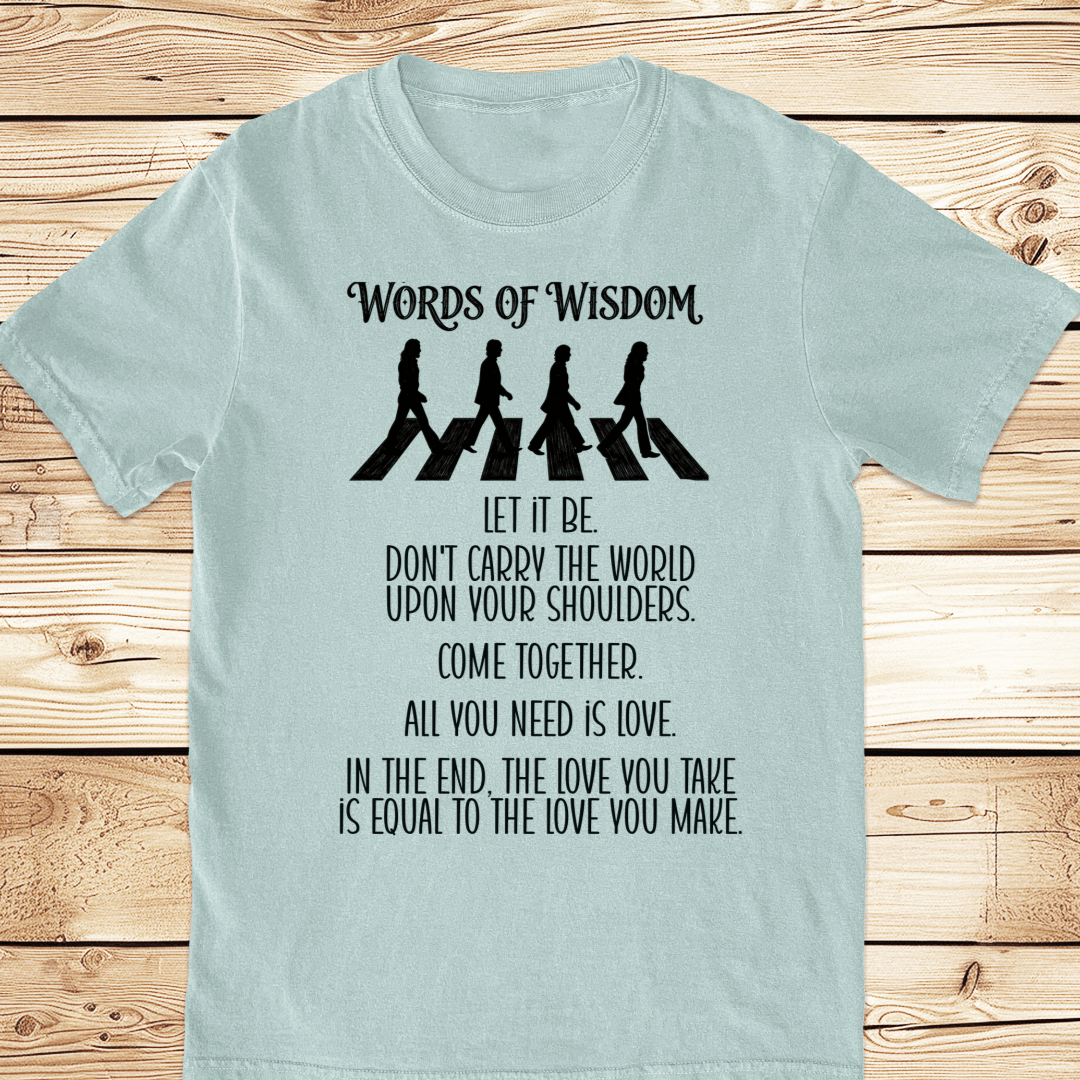 Words of Wisdom Relaxed Fit Tee - Ramblin Road