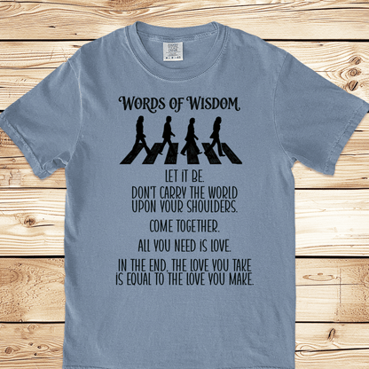 Words of Wisdom Relaxed Fit Tee - Ramblin Road