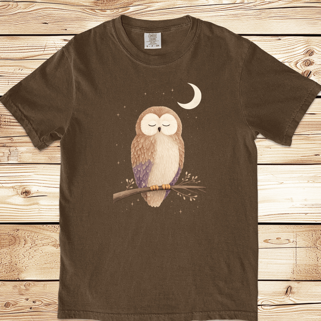 Owl in the Moonlight Relaxed Fit Tee - Ramblin Road