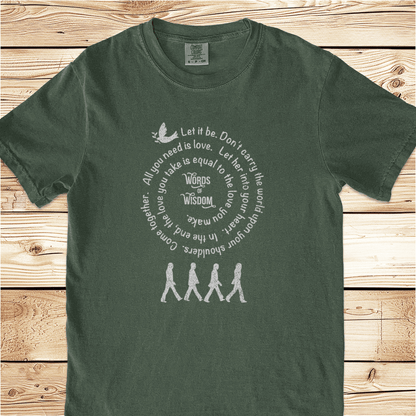 Beatles Words of Wisdom Relaxed Fit Tee - Ramblin Road