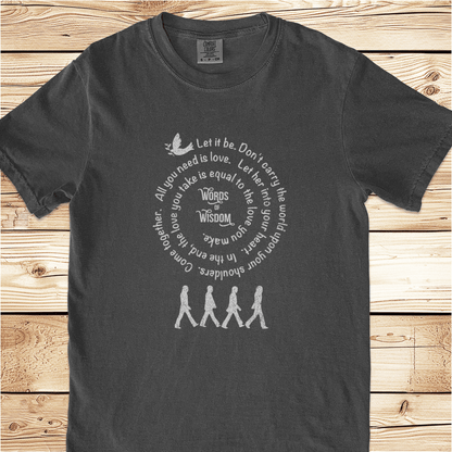 Beatles Words of Wisdom Relaxed Fit Tee - Ramblin Road