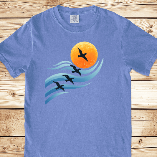Follow the Sun Relaxed Fit Tee - Ramblin Road