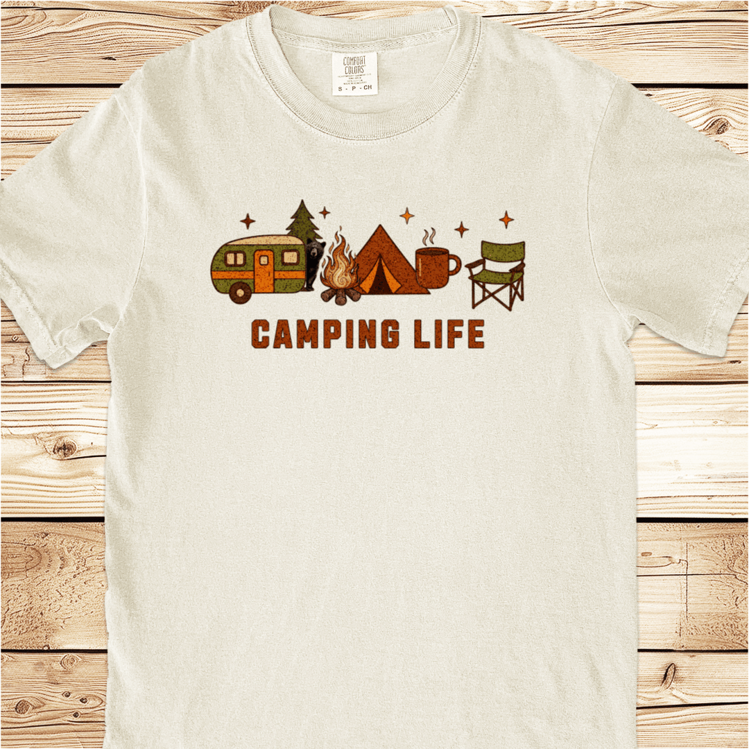 Camping Life Relaxed Fit Tee - Ramblin Road