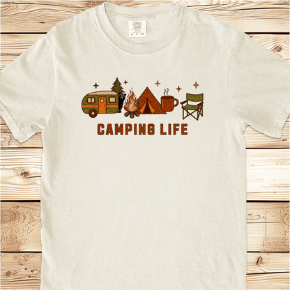 Camping Life Relaxed Fit Tee - Ramblin Road